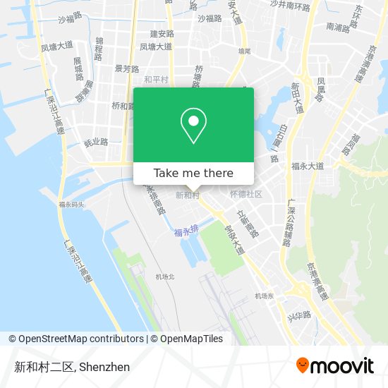 新和村二区 map