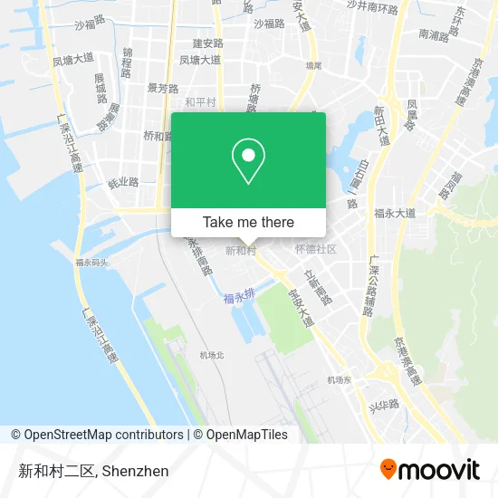 新和村二区 map