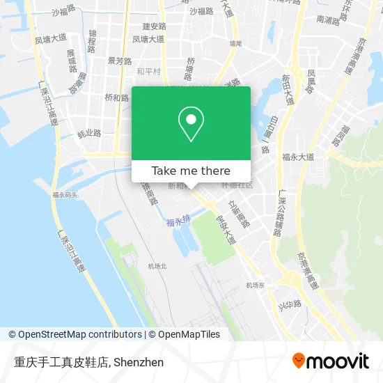 重庆手工真皮鞋店 map