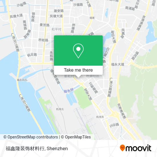 福鑫隆装饰材料行 map