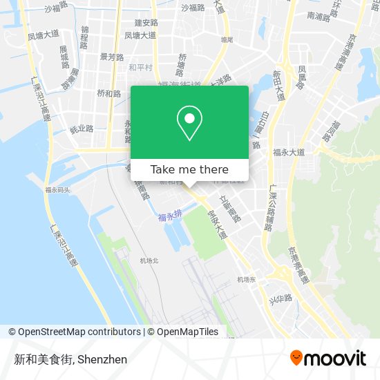 新和美食街 map