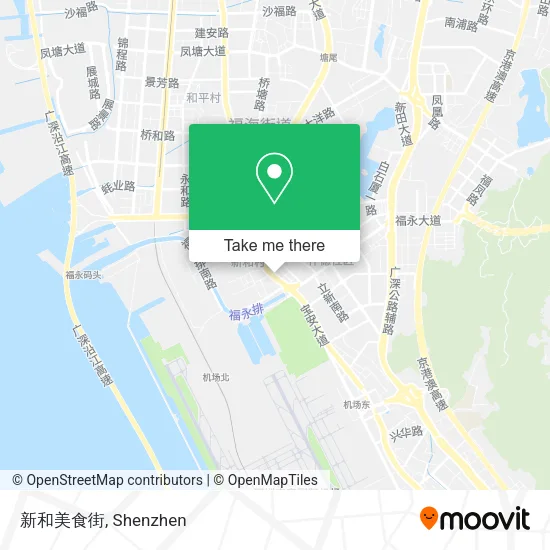 新和美食街 map