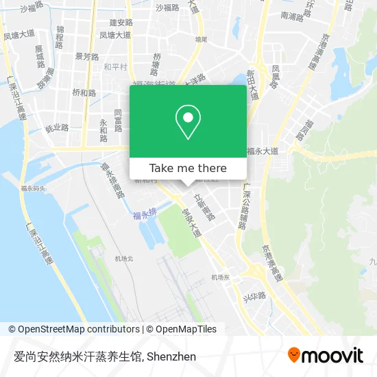 爱尚安然纳米汗蒸养生馆 map