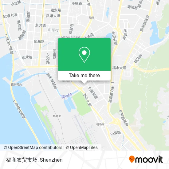 福商农贸市场 map