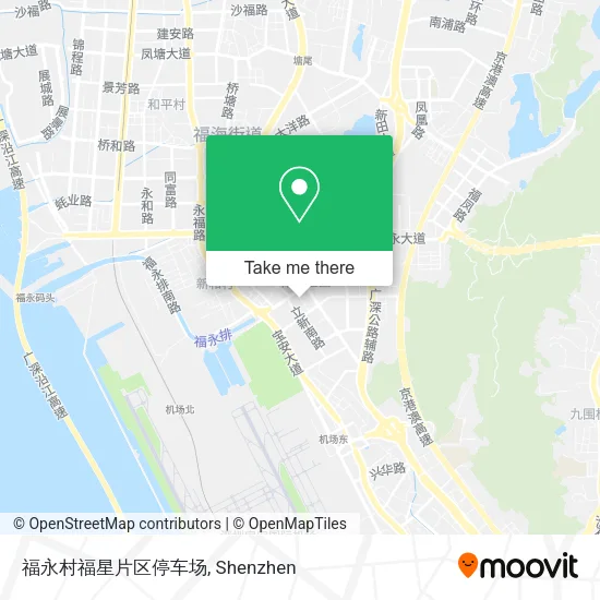 福永村福星片区停车场 map