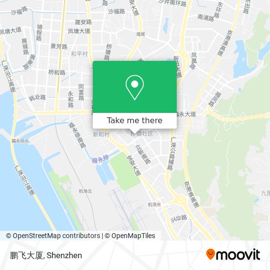 鹏飞大厦 map