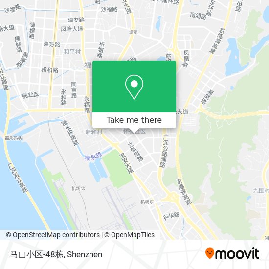 马山小区-48栋 map