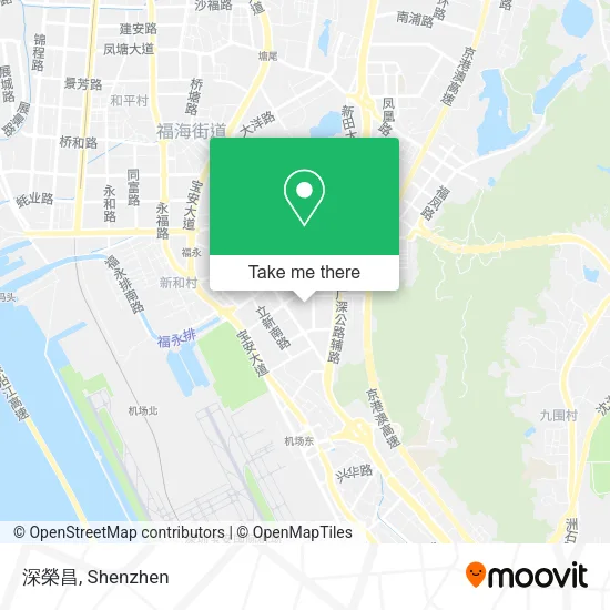 深榮昌 map
