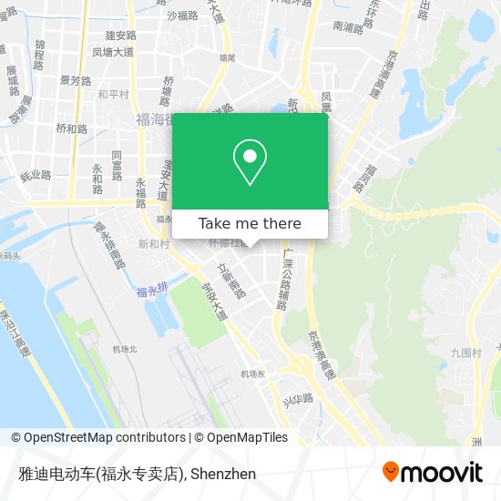 雅迪电动车(福永专卖店) map