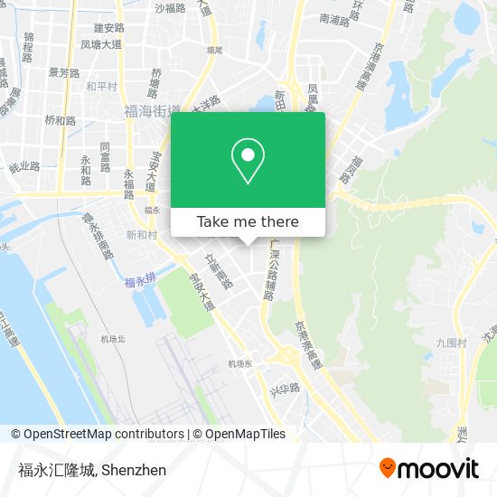 福永汇隆城 map