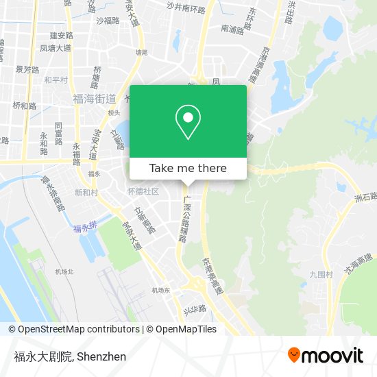 福永大剧院 map