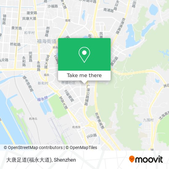 大唐足道(福永大道) map