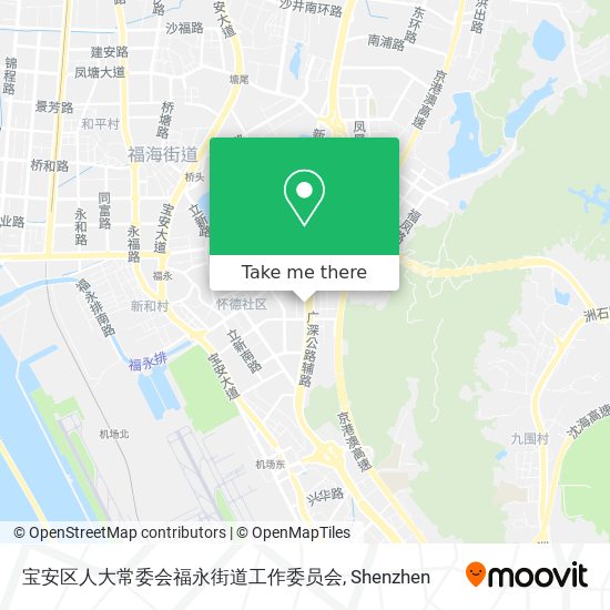 宝安区人大常委会福永街道工作委员会 map