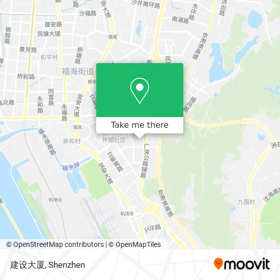 建设大厦 map