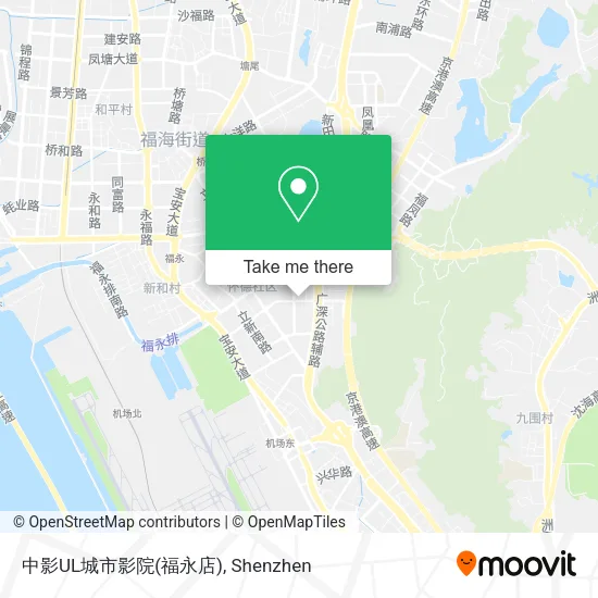 中影UL城市影院(福永店) map
