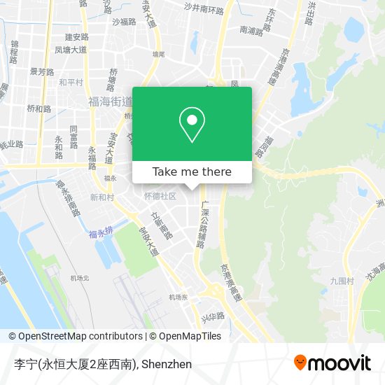 李宁(永恒大厦2座西南) map