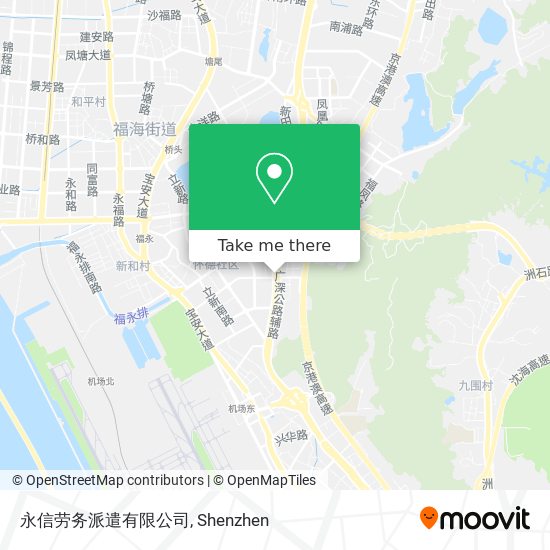 永信劳务派遣有限公司 map