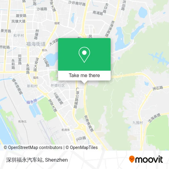 深圳福永汽车站 map