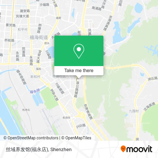 丝域养发馆(福永店) map
