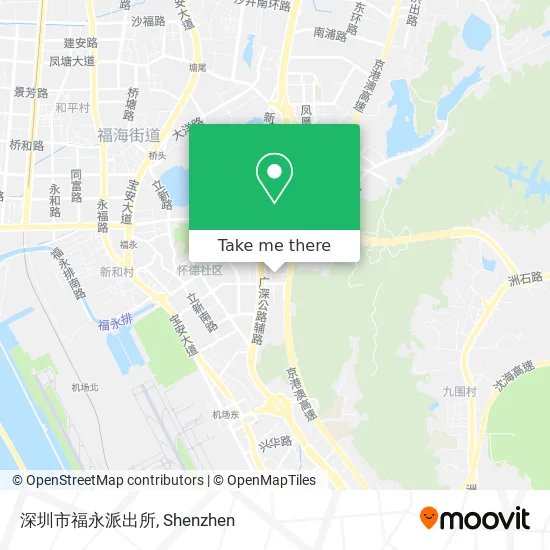 深圳市福永派出所 map