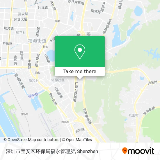 深圳市宝安区环保局福永管理所 map