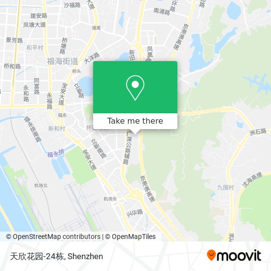 天欣花园-24栋 map
