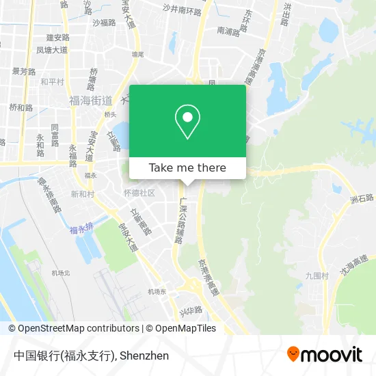 中国银行(福永支行) map