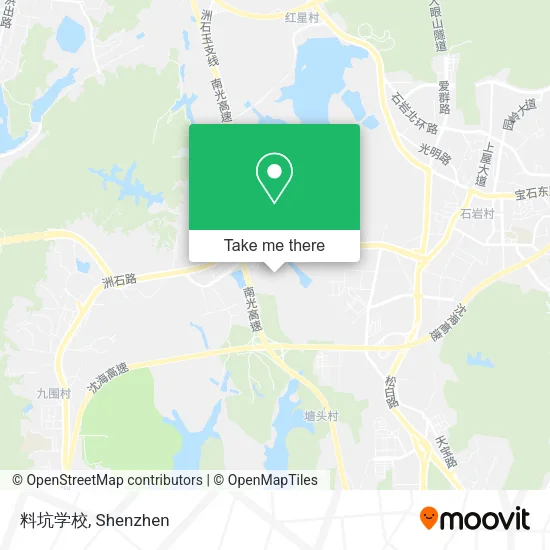 料坑学校 map