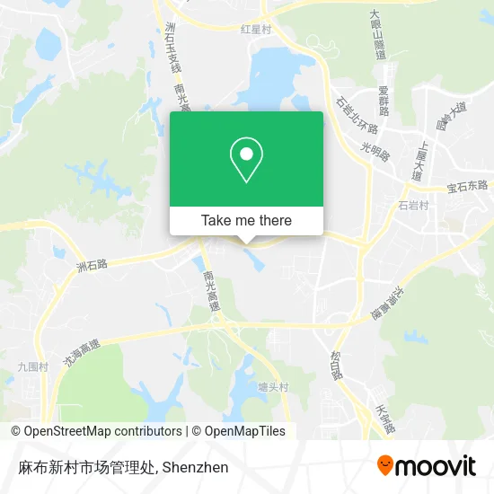 麻布新村市场管理处 map