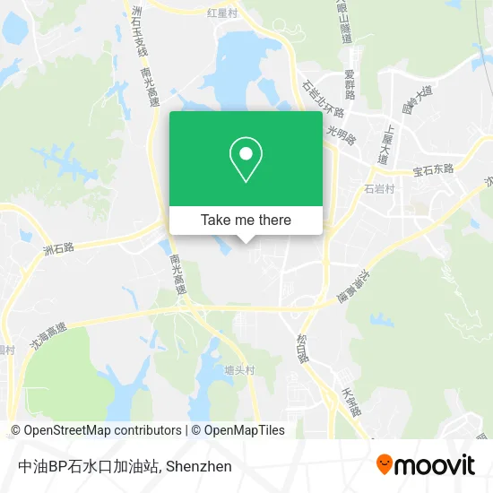 中油BP石水口加油站 map