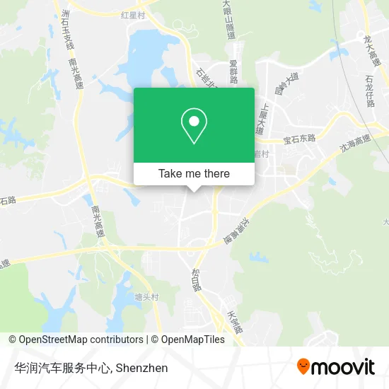华润汽车服务中心 map