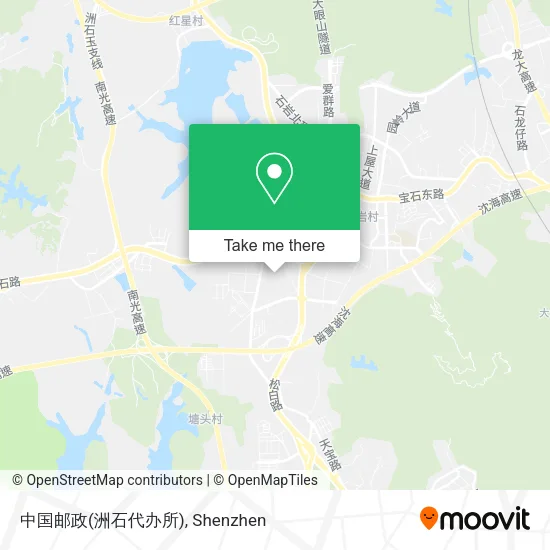 中国邮政(洲石代办所) map