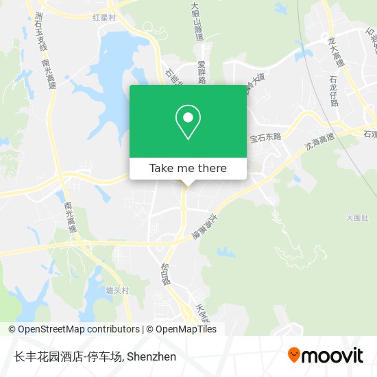 长丰花园酒店-停车场 map