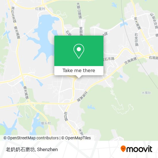 老奶奶石磨坊 map