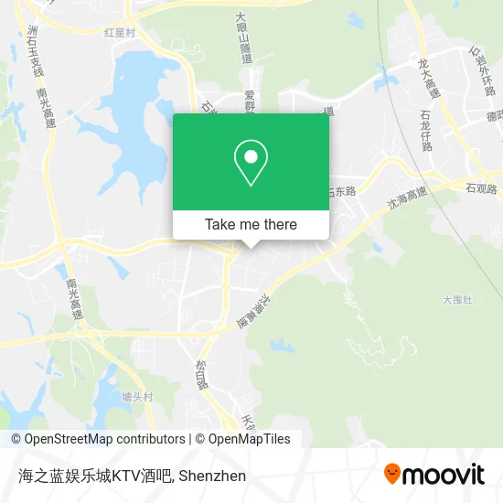 海之蓝娱乐城KTV酒吧 map