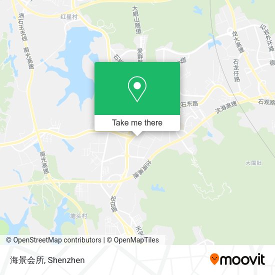 海景会所 map