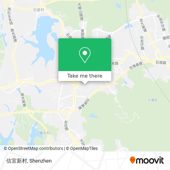 信宜新村 map