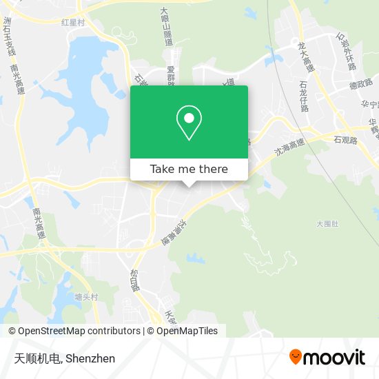 天顺机电 map