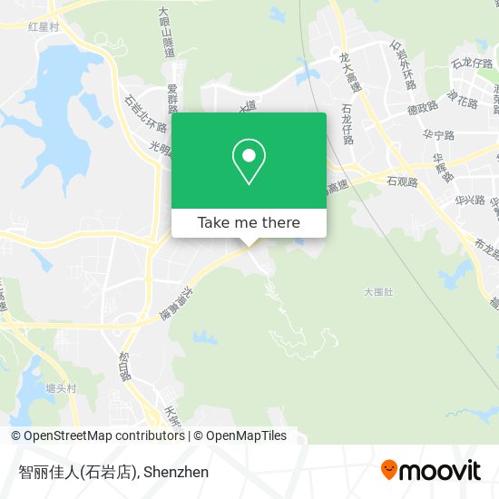智丽佳人(石岩店) map