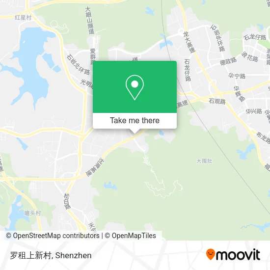 罗租上新村 map