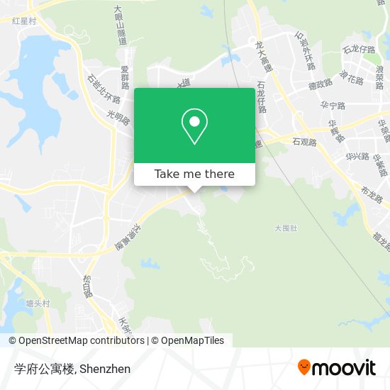 学府公寓楼 map
