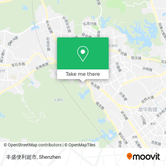丰盛便利超市 map