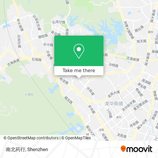 南北药行 map