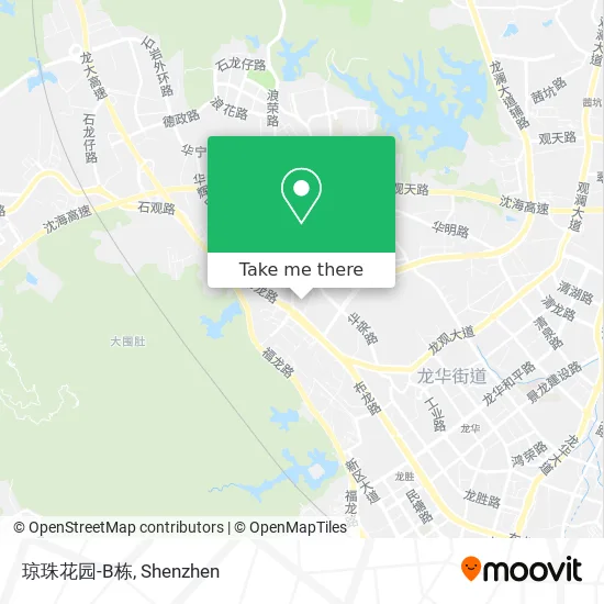 琼珠花园-B栋 map