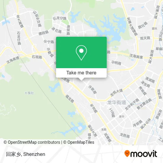 回家乡 map