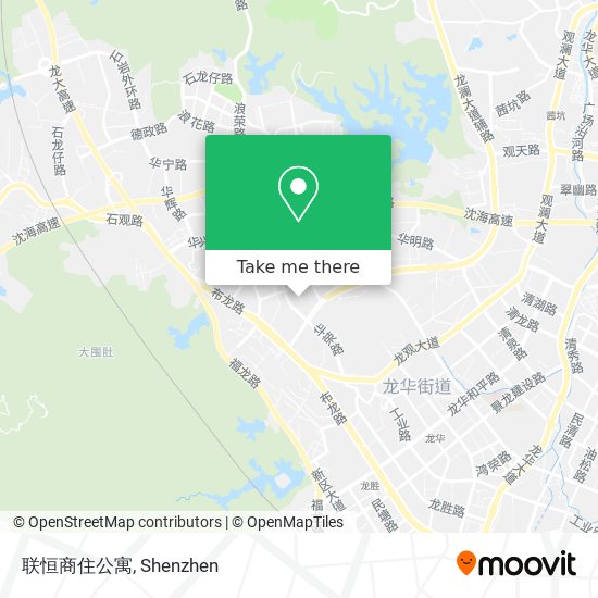 联恒商住公寓 map