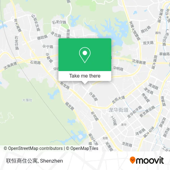 联恒商住公寓 map