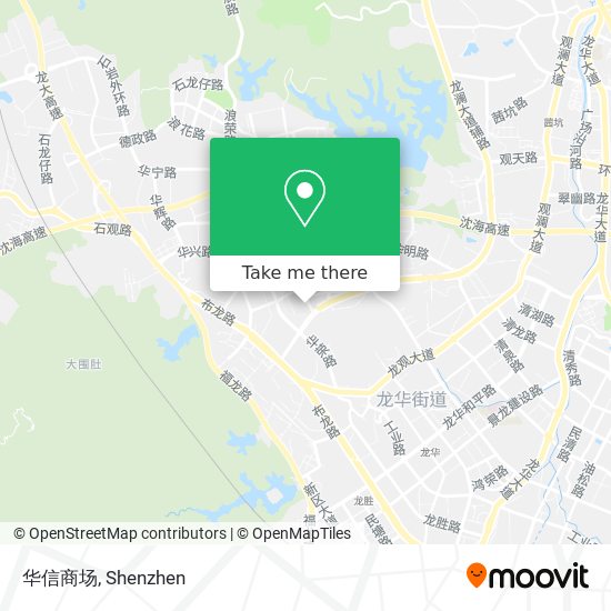 华信商场 map