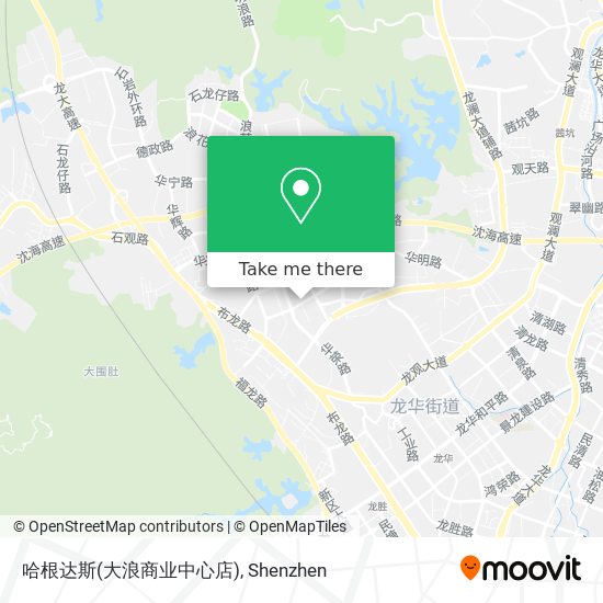 哈根达斯(大浪商业中心店) map