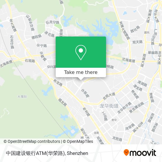 中国建设银行ATM(华荣路) map